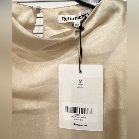 Reformation Veida Silk Dress - Picture 6 of 6